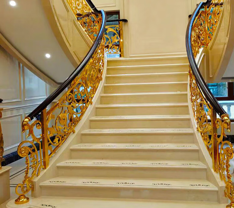 高檔樓梯扶手定制 會(huì)所護(hù)欄定制(圖1) 高檔樓梯扶手定制 會(huì)所護(hù)欄定制(圖1)