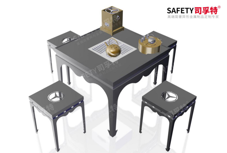 圍爐煮茶：既有儀式感，又是文化傳承！[司孚特精制鋼圍爐茶桌](圖7)