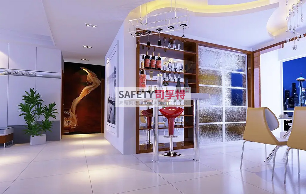 酒柜放到哪里合適？什么酒柜顯得高檔？【不銹鋼酒柜(圖5)