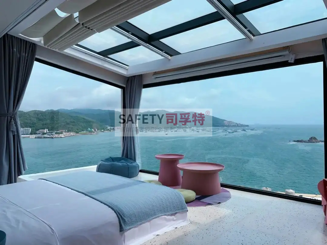 精制鋼透明民宿屋，仰望星空如夢(mèng)似幻，浪漫至極(圖4)