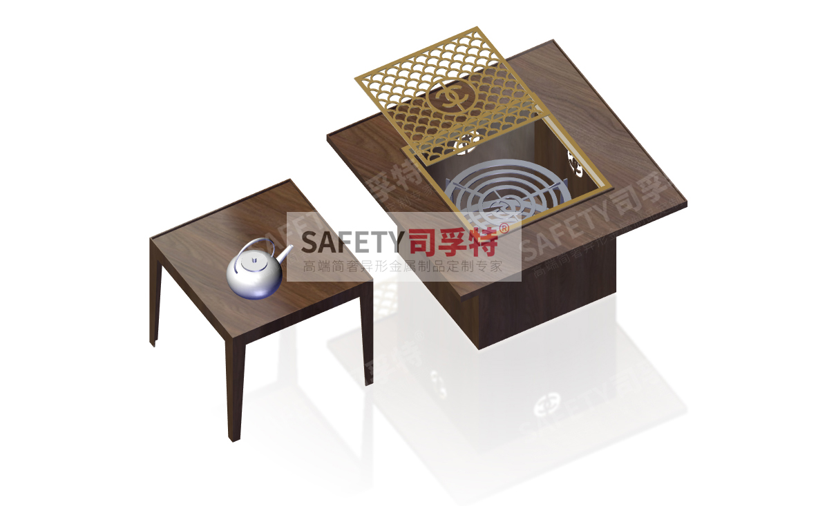 圍爐配萬(wàn)物，煮茶煮酒又烤秋[司孚特圍爐茶桌，炭火爐，精制鋼圍爐](圖4)