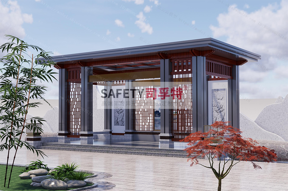 精制不銹鋼涼亭逐漸代替木質(zhì)涼亭，精制不銹鋼涼亭有哪些優(yōu)勢(圖5)