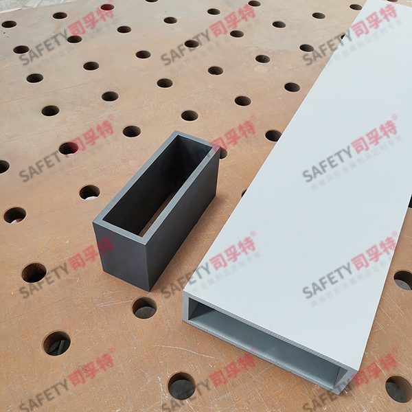 幕墻矩形焊接氟碳噴涂精制鋼型材(圖4) 幕墻矩形焊接氟碳噴涂精制鋼型材(圖4)